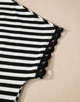 Stevie Delicate Trim Casual Tee