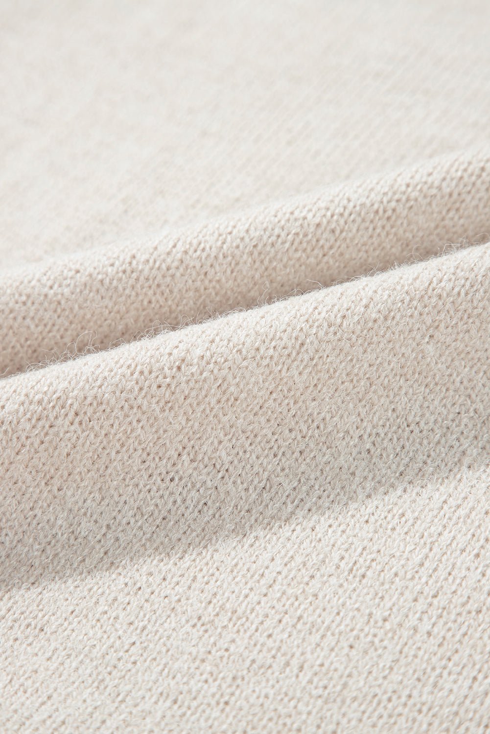 Mila Beaded High Bodycon Sweater