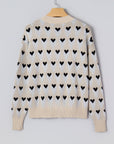 Aspyn Ribbed Trim Loose Sweater