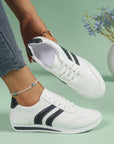 Isabella Lace Up Flat Shoes