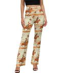 Baha Ranch Retro Western Flare Pants
