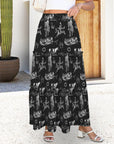 Baha Ranch Ranch Life Western Tiered Prairie Maxi Skirt