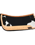 Hilason Western Wool Felt Horse Saddle Pad W/ Leather Along Boder
