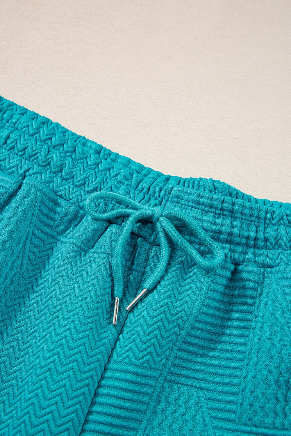 Allie Textured Ruffle Lounge Set