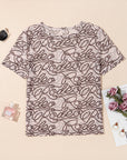 Western Rodeo Mesh Short Sleeve T-Shirt