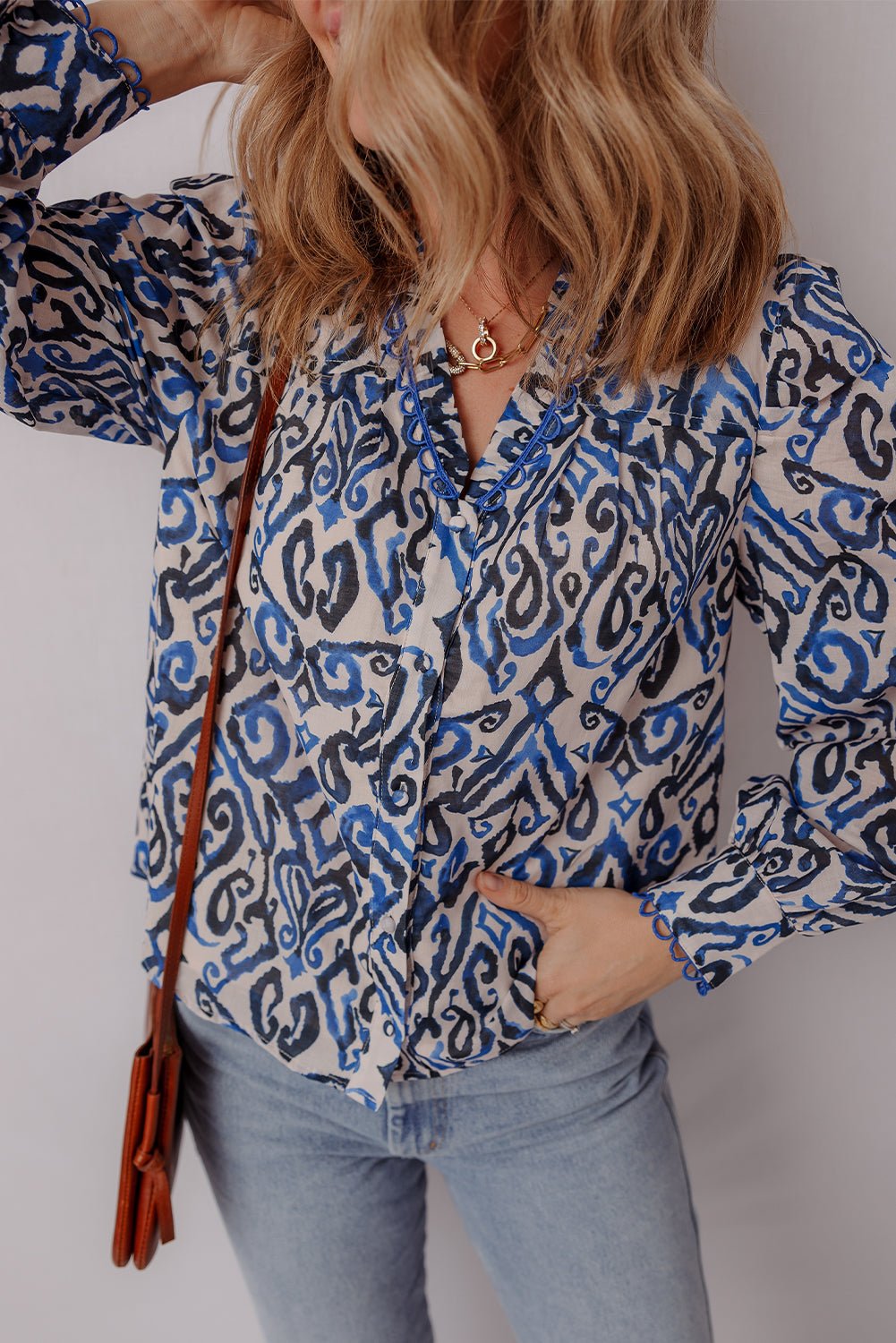 Camryn Long Sleeve Shirt Long Sleeve Top