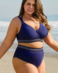 Eileen Knot High Waisted PLUS Bikini