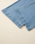 Adelyn Textured Wide Leg PLUS Jeans