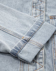 Sophia Zip Up Washed Jacket