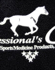 Black Medium Professional Choice Quick Wrap Hoof Soft Horse Bell Boot