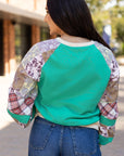 Maeve Sleeve Raglan top Long Sleeve Top