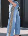 Avianna Panel Wide Leg Jeans