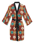 Old Aztec Women's Lounge Kimono Robe