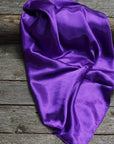 35X35"   Solid Purple  Wild Rag / Scarf WRS1
