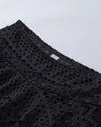 Solid Crochet Lace Bikini Swim Skirt