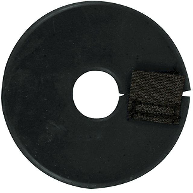 Classic Equine Comfort Non Toxic Rubber Bit Guard Hook Loop Closure Black