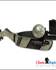 Large Classic Equine Cowboy Series Spur 3/4 Inch Band With Chap Guard
