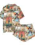 Baha Ranch Colores de Mexico Pictures of the Southwest Satin Pajamas