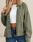 Isabella Collared Front Boyfriend Jacket