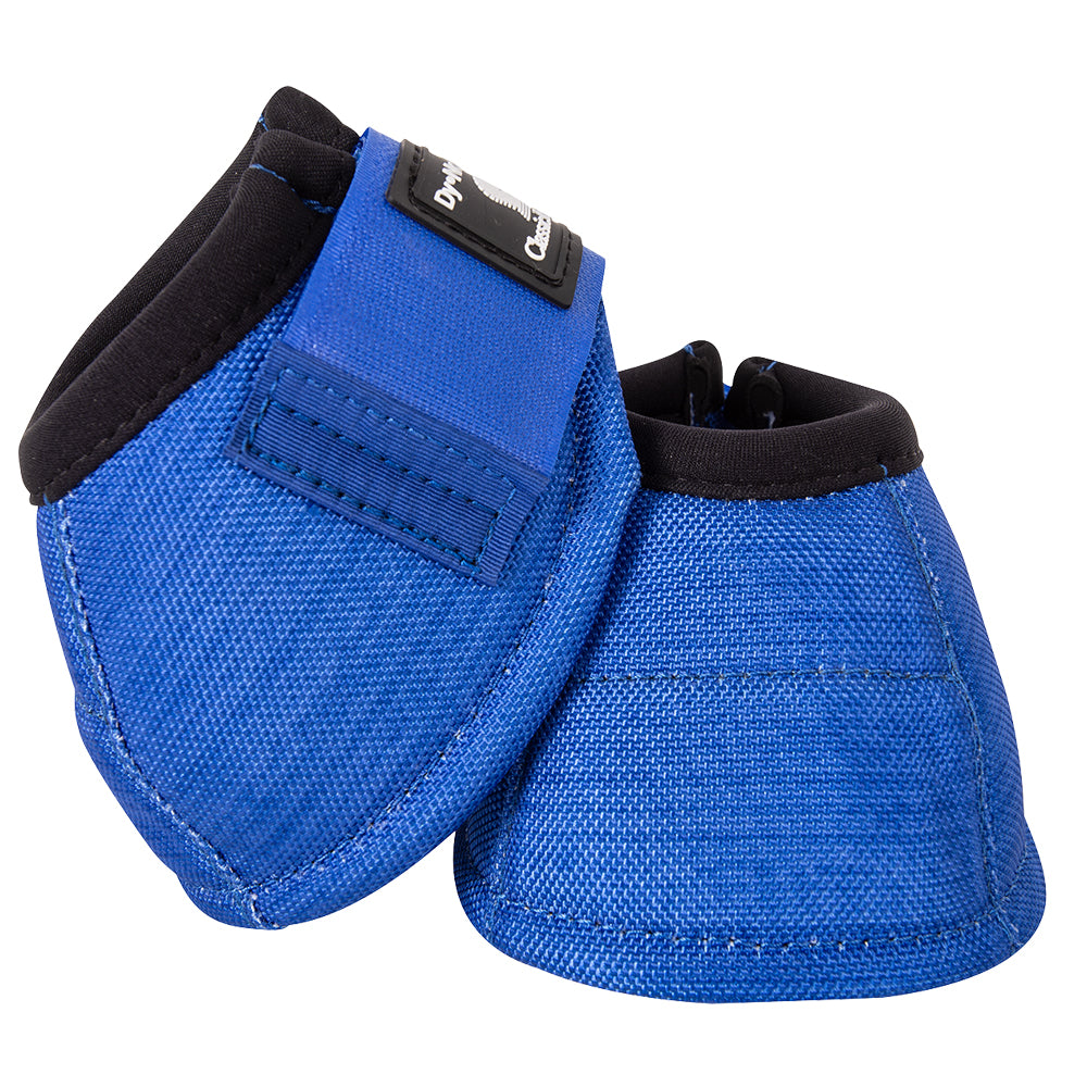 Cdn100Bl Blue Classic Equine No Horse Turn Bell Boots Pair