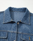 Rosalyn Flap Textured Down Jacket