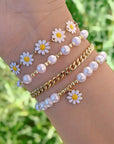April Beaded Chain Bracelet Set