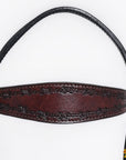 HILASON Western Horse Headstall Breast Collar Set Tack Genuine American Leather