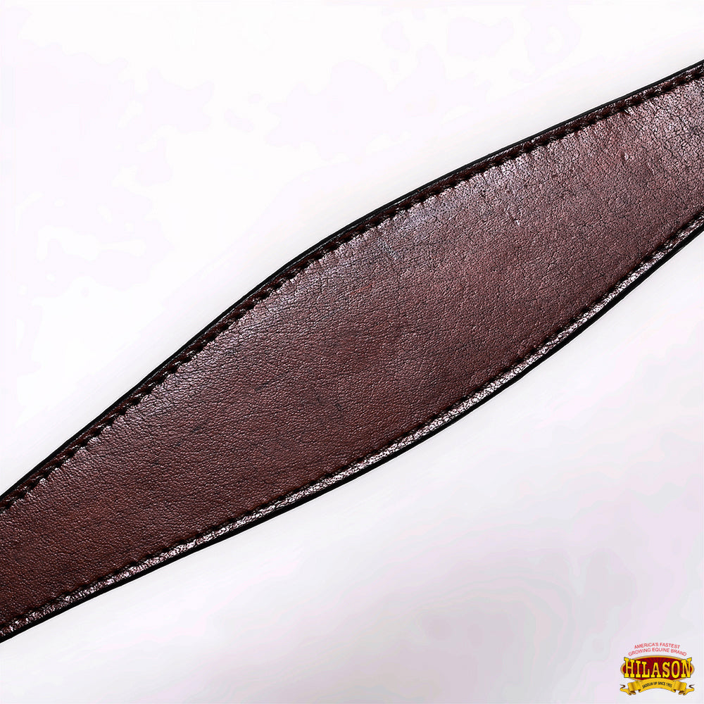 HILASON Western Horse Headstall Breast Collar Set Tack Genuine American Leather Plain Dark Brown