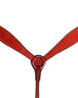 HILASON Western Horse Headstall Breast Collar Set Tack Genuine American Leather Plain Mahogany