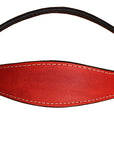 HILASON Western Horse Headstall Breast Collar Set Tack Genuine American Leather Plain Mahogany