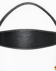 HILASON Western Horse Headstall Breast Collar Set Tack Genuine American Leather Plain Black