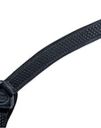 HILASON Western Horse Headstall Breast Collar Set Tack Genuine American Leather Basket Weave Black