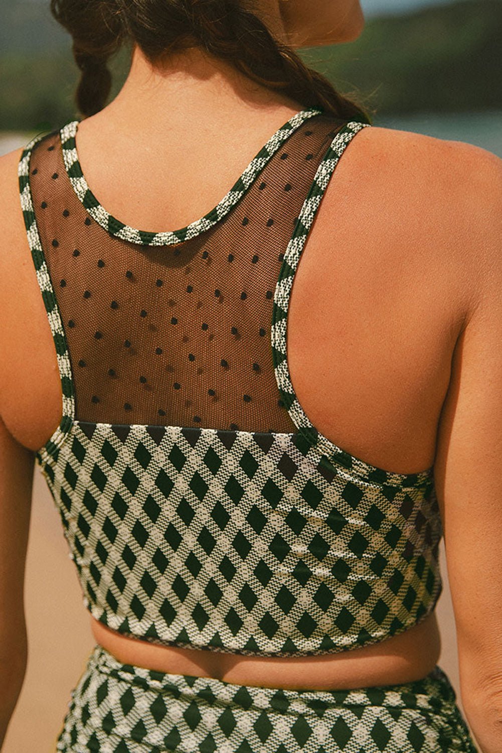 Sasha Patchwork High Waisted Bikini