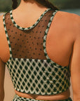 Sasha Patchwork High Waisted Bikini