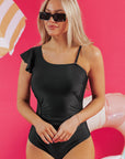Layla Pleated One Piece Swimsuit