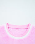 Naya Merry Graphic Plush Pullover