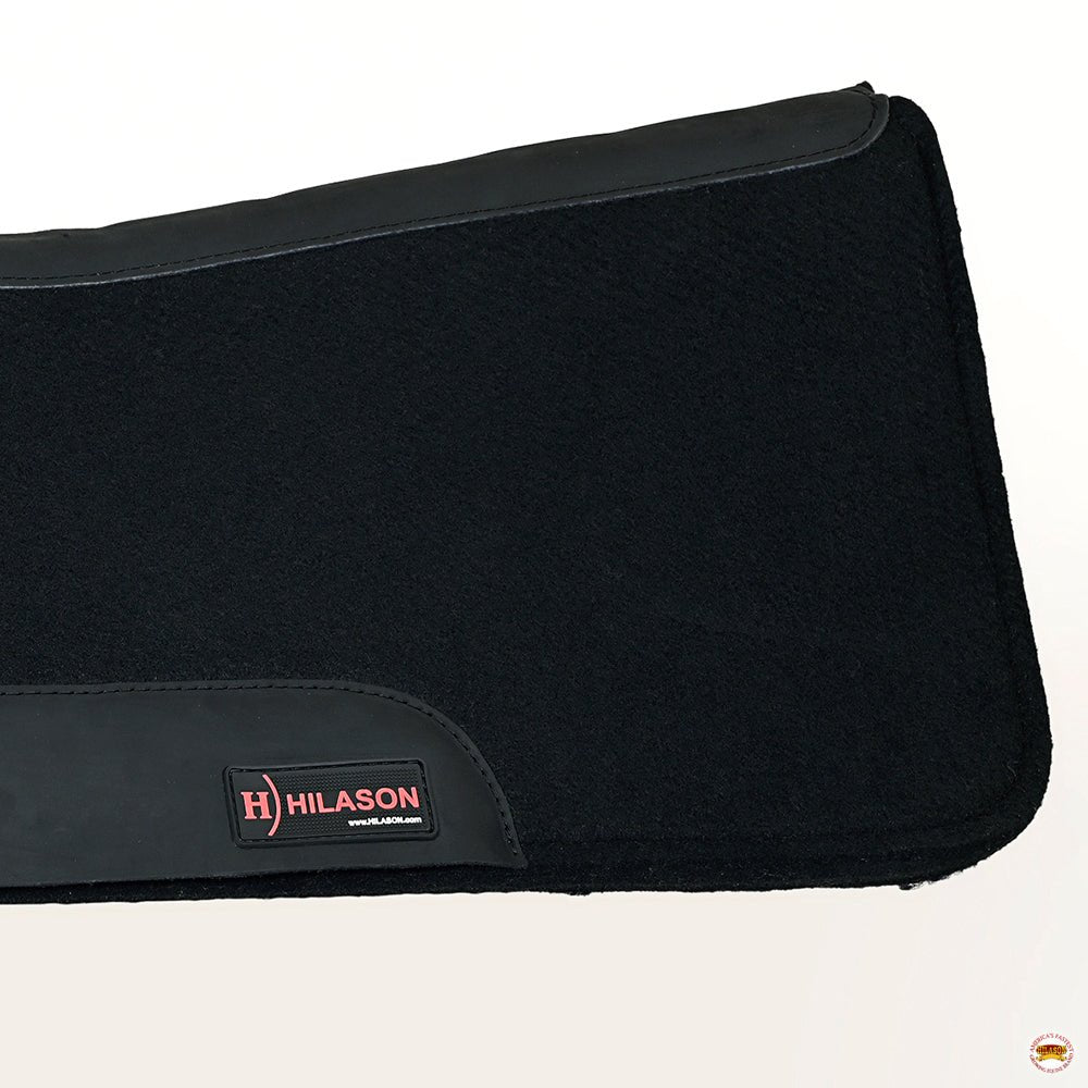 HILASON 31 In X 30 In Western Horse 100% Wool Felt Saddle Pad