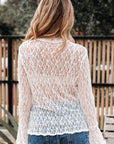 Laurel Bell Sleeve Mock Blouse