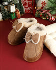 Brynlee Bow Decor Clog Slippers