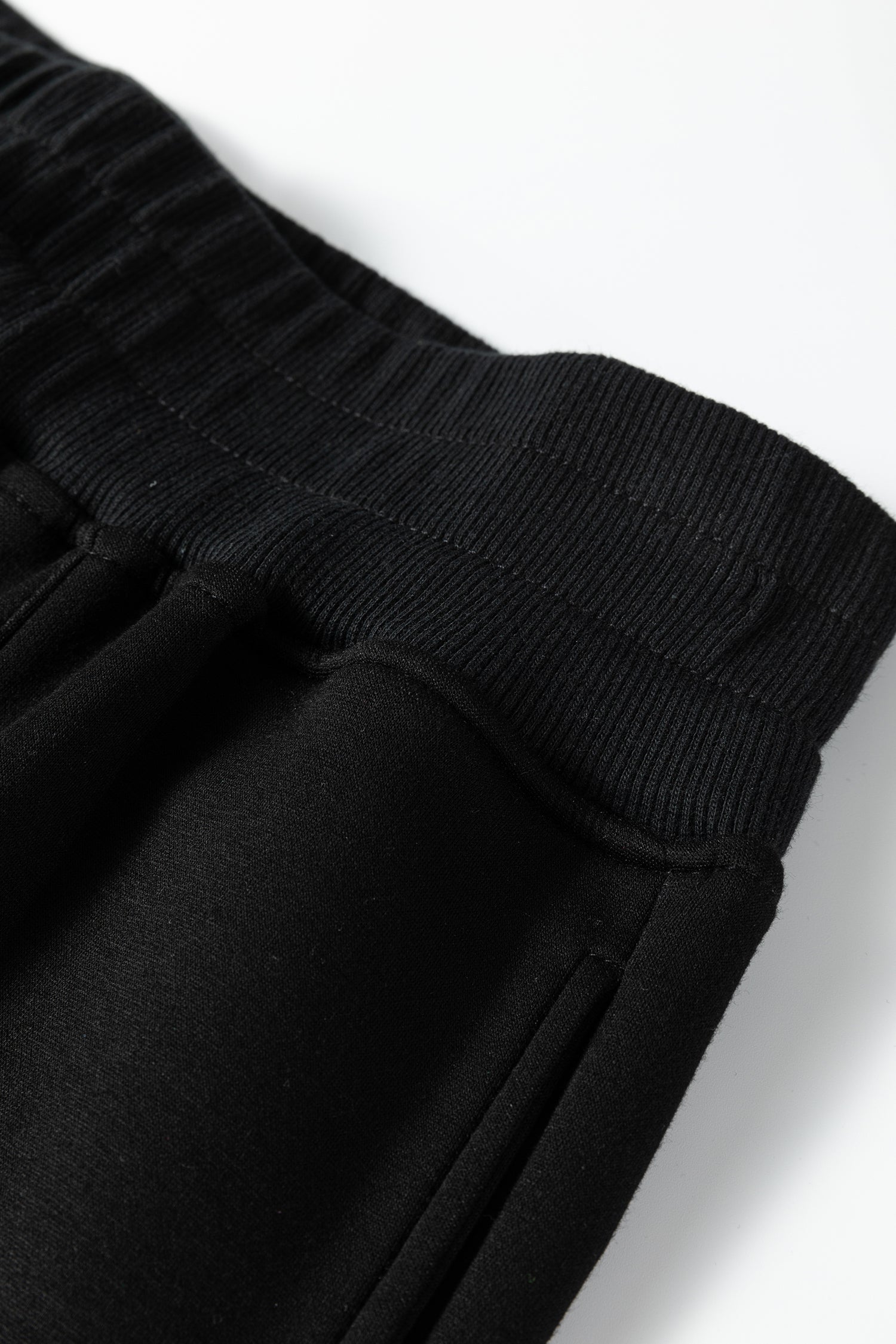 Solid Collared V-Neck Sweatshirt &amp; Sweatpants Set