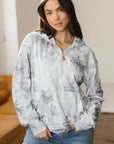Sariyah Kangaroo Quarter Zip Hoodie
