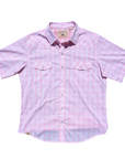 Pink Palaka Inspired Cowboy Cloth Work Jacket