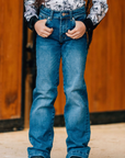 *YOUTH* SIGNATURE TROUSER-  MEDIUM WASH