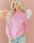 Brinley Drop Shoulder Loose Sweatshirt
