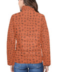 Rust Cattle Brands Women's Puffy Bomber Jacket