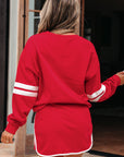 Sophia Shoulder Pullover Mini Skirt