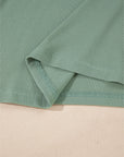 Faye Colorblock Patchwork Raglan Long Sleeve Top