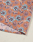 Alia Floral Contrast Collared Shirt