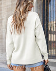 Milatrix Shoulder Pullover Solid Sweater