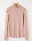 Mariam Drawstring Cowl Knit Top